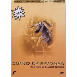 DVD CURSO DE REJONEO DE LA MANO DE D. JAVIER BUENDIA