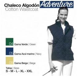 CHALECO ALGODON ADVENTURE