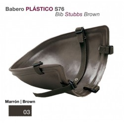 BABERO STUBBS PLASTICO S76 MARRON