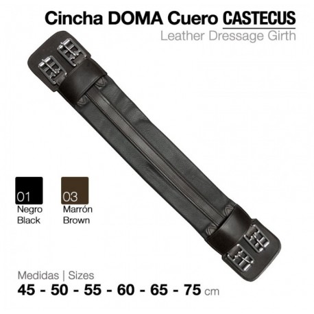CINCHA DOMA CASTECUS CUERO
