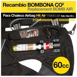 CHALECO AIRBAG HIT AIR BOMBONA 60CC