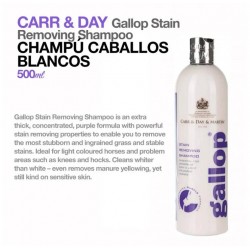 CARR & DAY CHAMPÚ CABALLOS BLANCOS REMOVING 